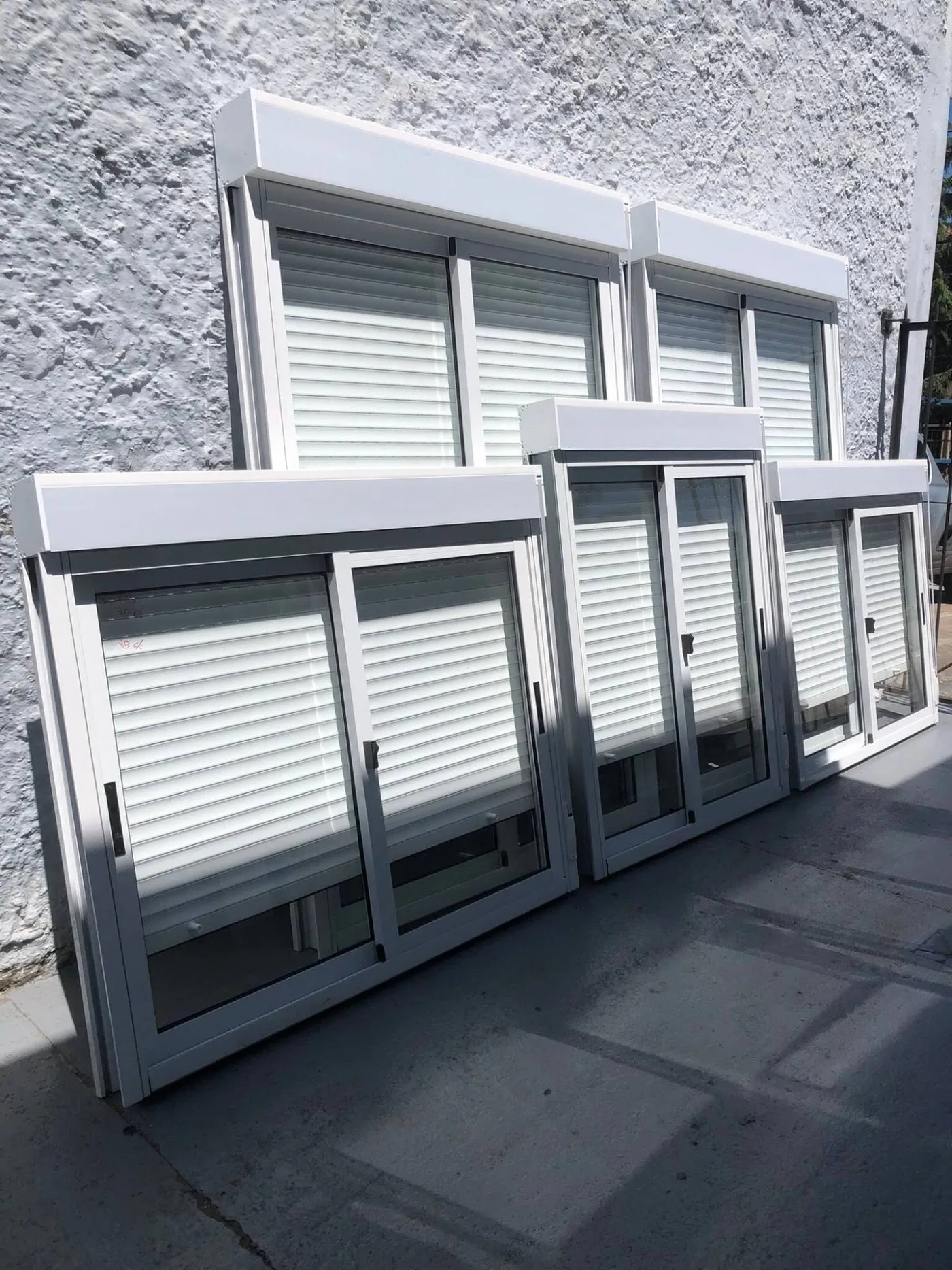 Monoblock aluminio blanco
